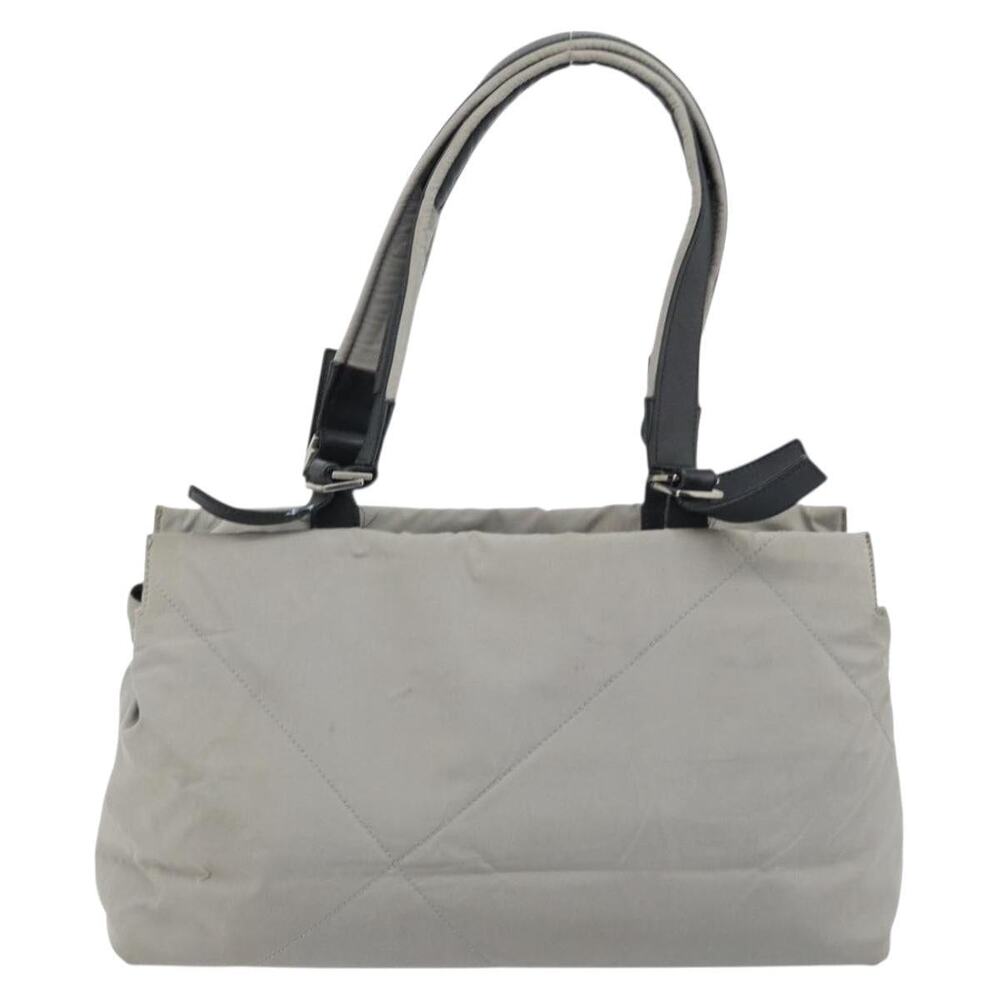 Salvatore Ferragamo Nylon Handbag Gray